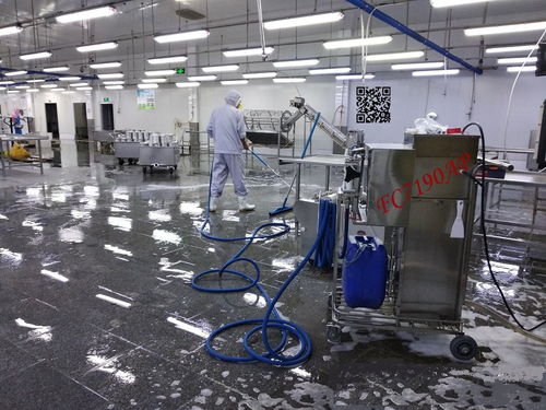 屠宰肉制品厂清洗,食品机械清洗 fc7190ap多用途泡沫消毒机